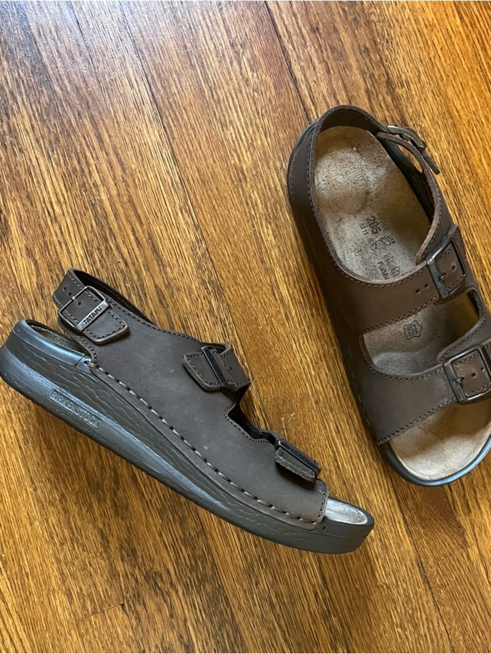 SOLD Birkenstock men’s Tatami Nebraska 11 sandals dark brown EU 44